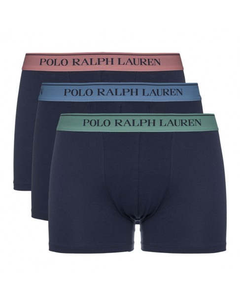 Τριάδα σετ εσωρούχων Ralph Lauren Σκούρο μπλε 714830299185