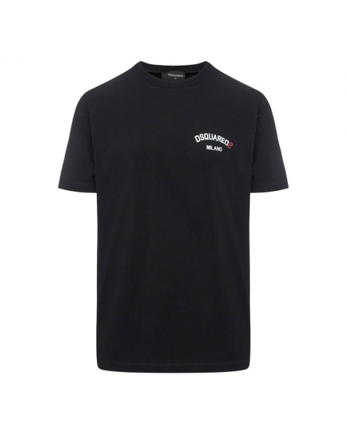 T-shirt Dsquared2 Μαύρο S71GD1630D20020-900