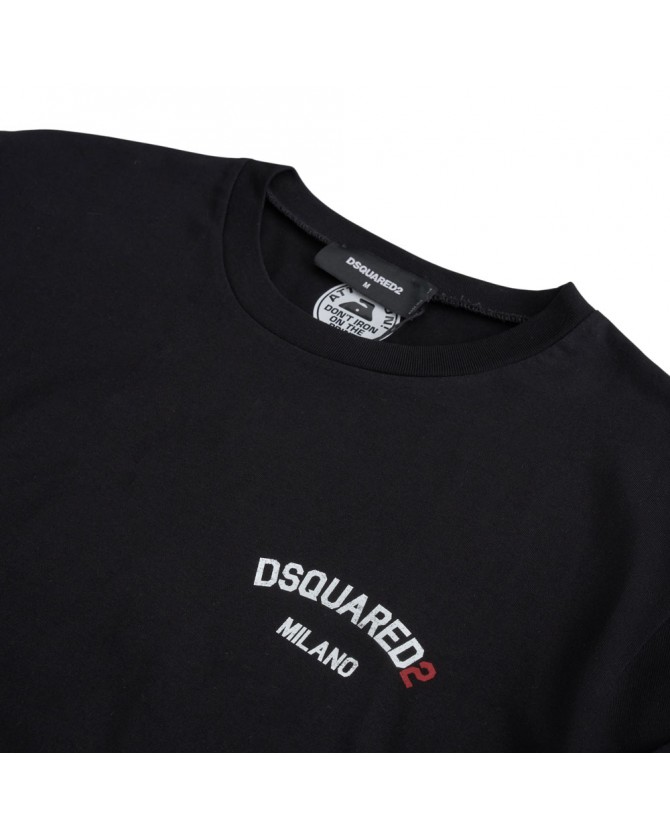 T-shirt Dsquared2 Μαύρο S71GD1630D20020-900