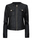 Μπουφάν δερμάτινο Oakwood Μαύρο 65161 SUSAN-0501