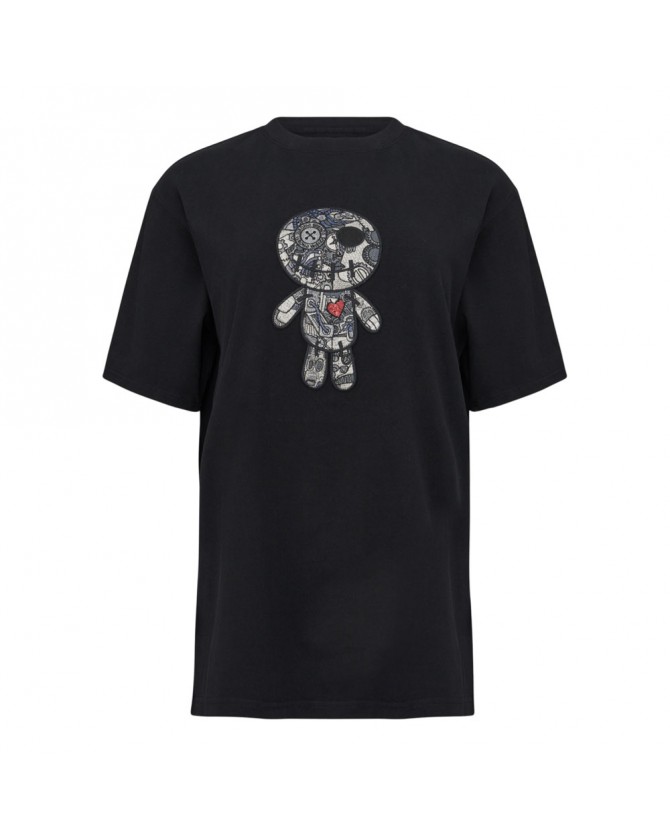 T-shirt Wrong Friends Μαύρο ENNIS T-SHIRT-BLACK