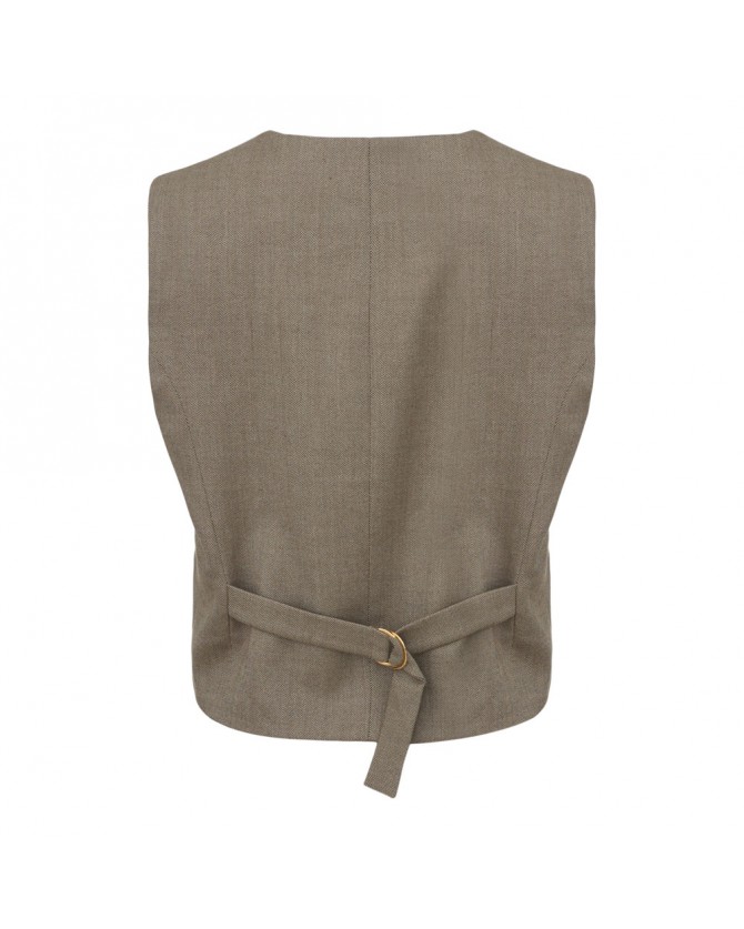 Γιλέκο Manolo Μπεζ KI26345