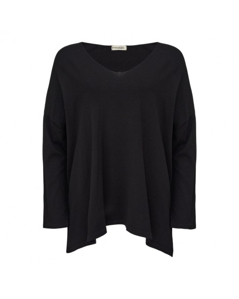 Πλεκτό Moutaki Μαύρο 25.KN1.117