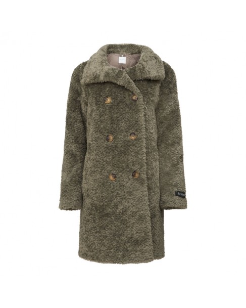 Παλτό Rino&Pelle Λαδί ENA700W-GREEN ASH