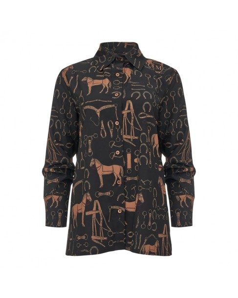 Πουκάμισο Manolo Μαύρο PH26943