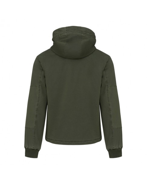 Μπουφάν Keeling Λαδί KMC050025 GABARDINE-OLIVIE