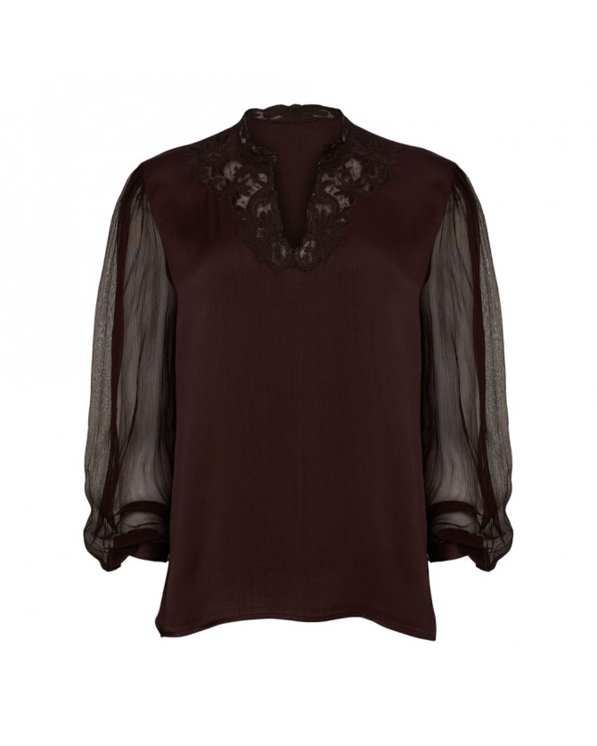 Μπλούζα Twin set Μπορντό 252TT2243-11054