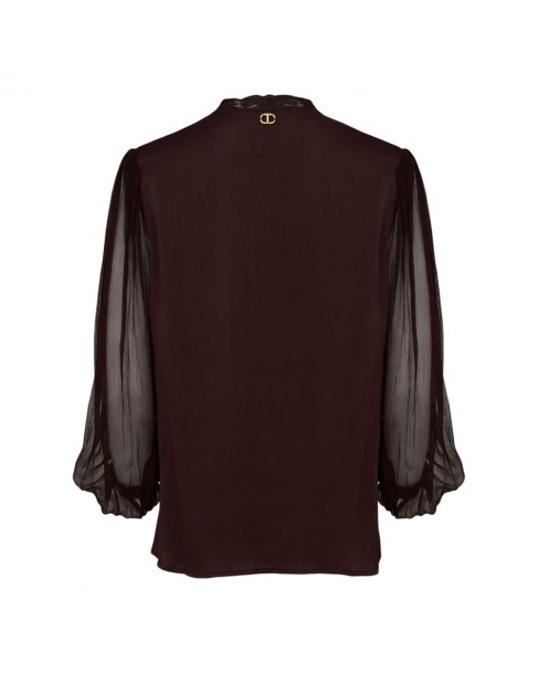 Μπλούζα Twin set Μπορντό 252TT2243-11054