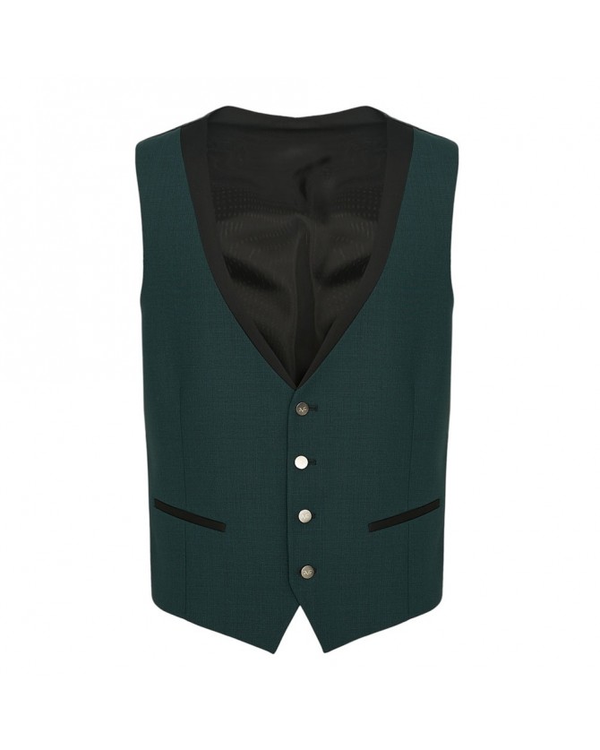 Κοστούμι 19V69 ITALIA VERSACE ABBIGLIAMENTO Πράσινο 07.35.MARIO SMOKIN-GREEN MEL