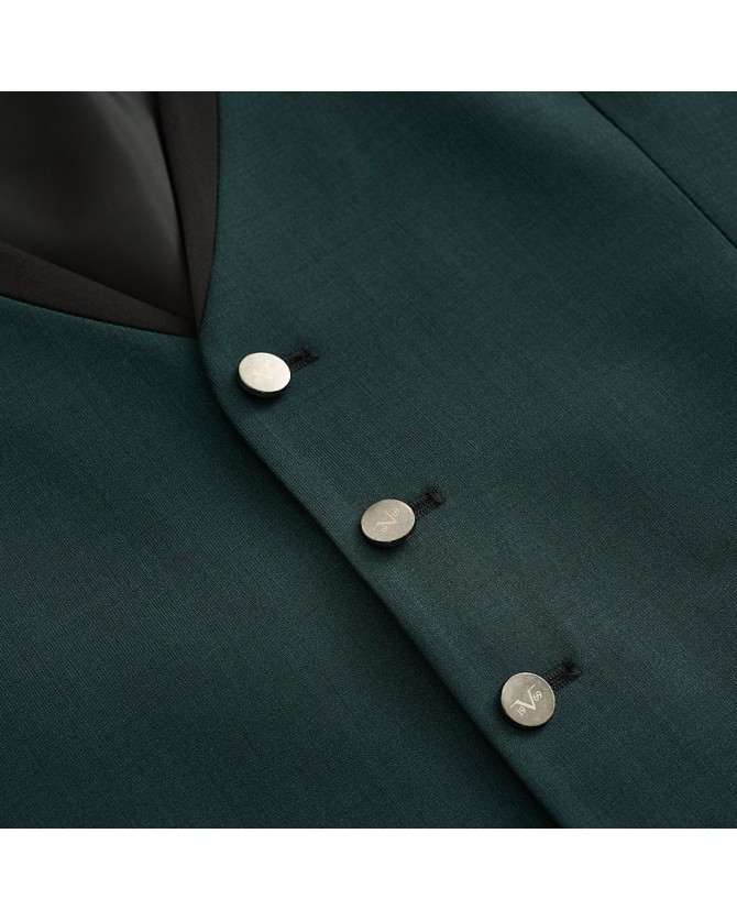 Κοστούμι 19V69 ITALIA VERSACE ABBIGLIAMENTO Πράσινο 07.35.MARIO SMOKIN-GREEN MEL