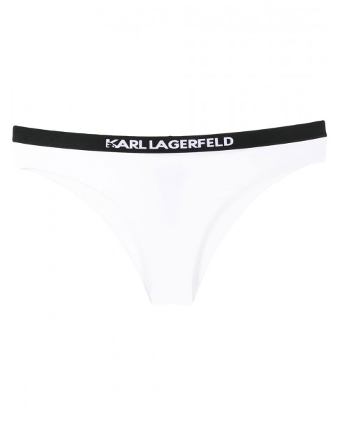 Bikini bottom Karl Lagerfeld Λευκό KL22WBT08-White