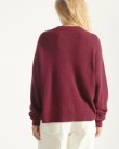 Ζακέτα American Vintage Μπορντό DAM19E-RAISIN CHINE