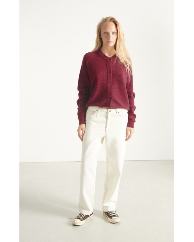 Ζακέτα American Vintage Μπορντό DAM19E-RAISIN CHINE