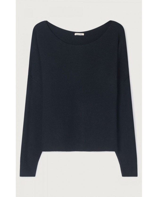 Πουλόβερ American Vintage Μαύρο DAM225-NOIR