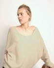 Πουλόβερ American Vintage Εκρού DAM225-SABLE CHINE