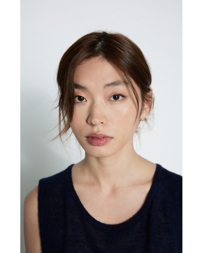 Top American Vintage Σκούρο μπλε DUM18B-NAVY CHINE