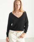 Ζακέτα American Vintage Μαύρη DUM19A-NOIR