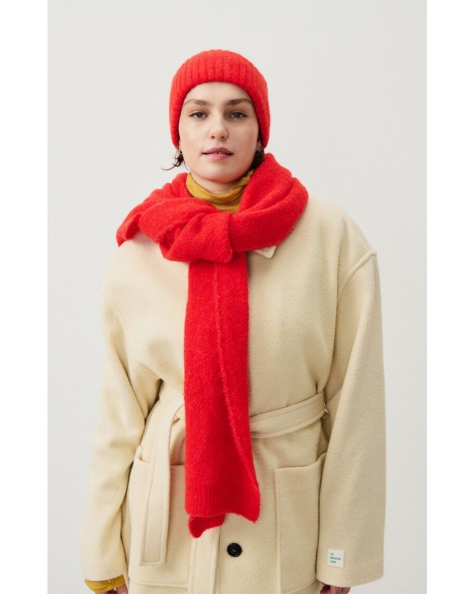 Κασκόλ American Vintage Κόκκινο EAST20A-PIMENT CHINE