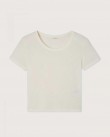 T-shirt American Vintage Λευκό GAMI02B-BLANC