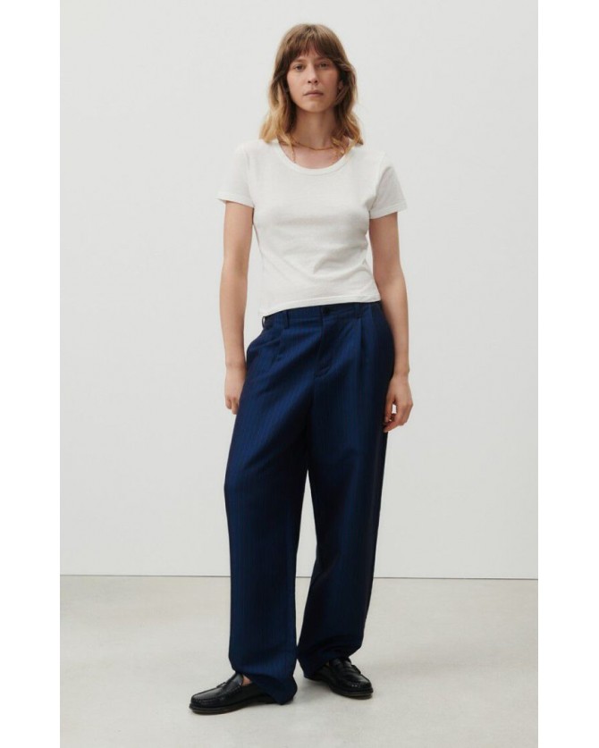 T-shirt American Vintage Λευκό GAMI02B-BLANC