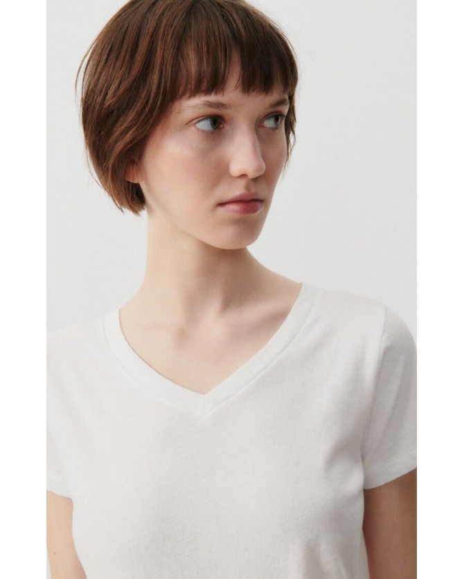 T-shirt American Vintage Λευκό GAMI02D-BLANC