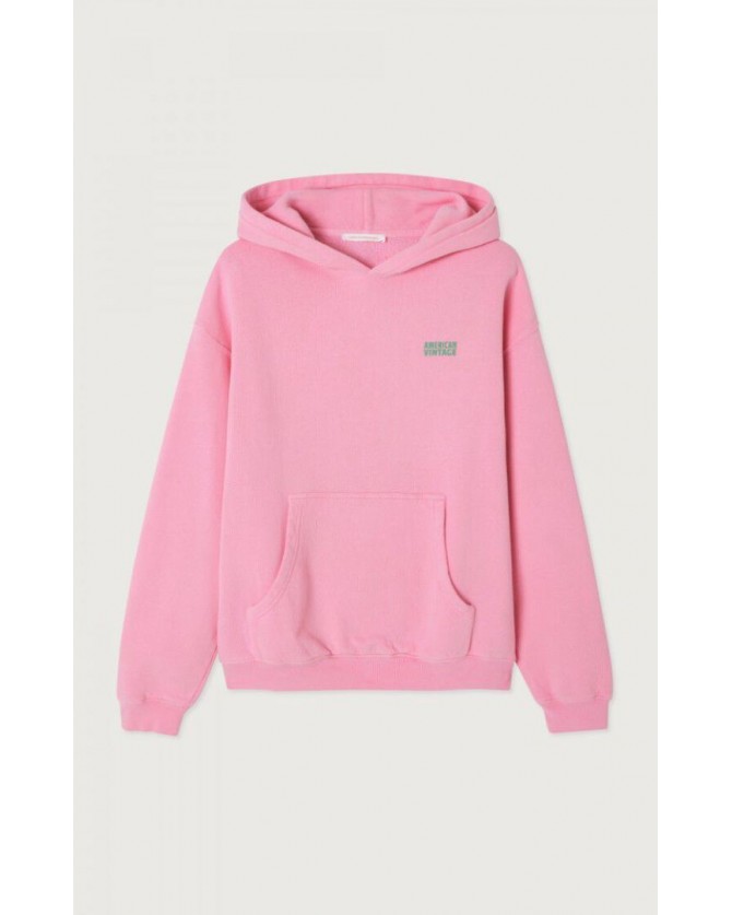 Φούτερ American Vintage Ροζ IZU03D-ROSE VINTAGE