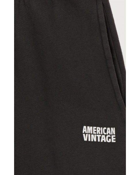 Παντελόνι φόρμα American Vintage Μαύρη IZU05B-REGLISSE VINTAGE
