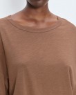 T-shirt American Vintage Καφέ JAC02AV-CHOCOLAT VINTAGE