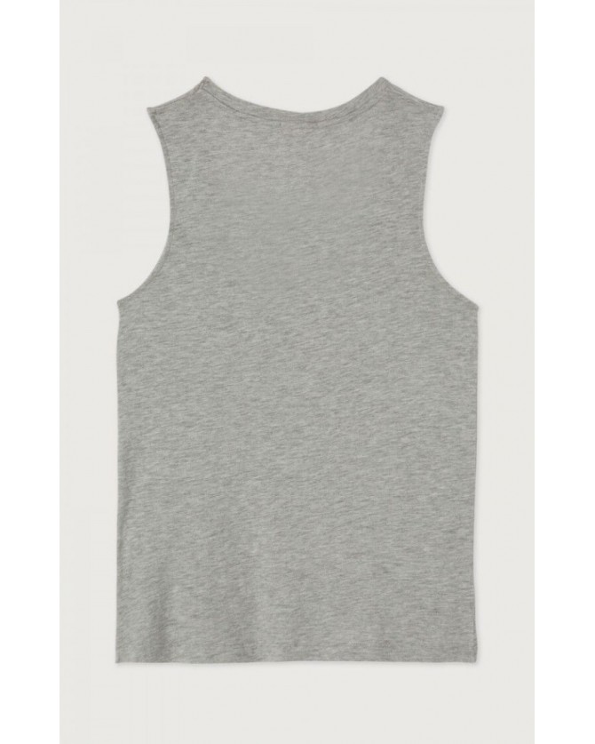 Top American Vintage Γκρι JAC47-GRIS CHINE