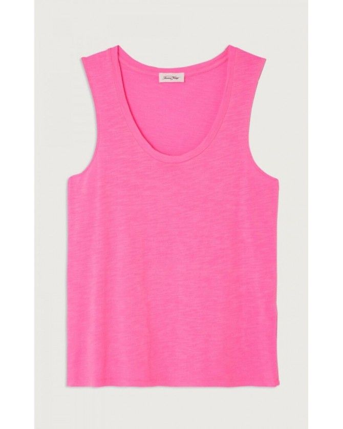 Top American Vintage Ροζ fluo JAC47V-ROSE FLUO