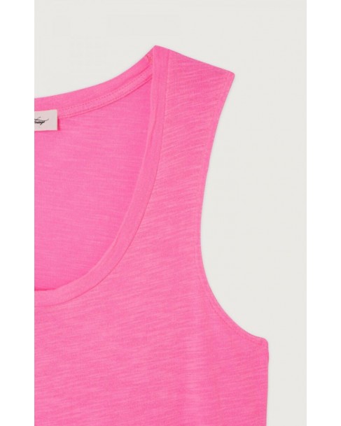 Top American Vintage Ροζ fluo JAC47V-ROSE FLUO
