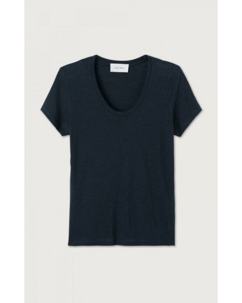 T-shirt American Vintage Σκούρο μπλε JAC48-NAVY