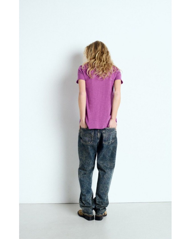 T-shirt American Vintage Μωβ JAC51V-GERANIUM VINTAGE