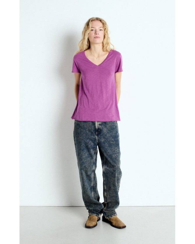 T-shirt American Vintage Μωβ JAC51V-GERANIUM VINTAGE