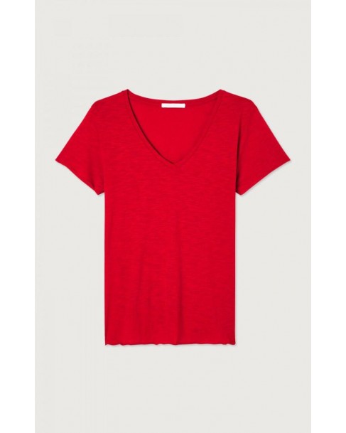 T-shirt American Vintage Κόκκινο JAC51V-COQUELICOT VINTAGE