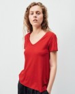 T-shirt American Vintage Κόκκινο JAC51V-COQUELICOT VINTAGE