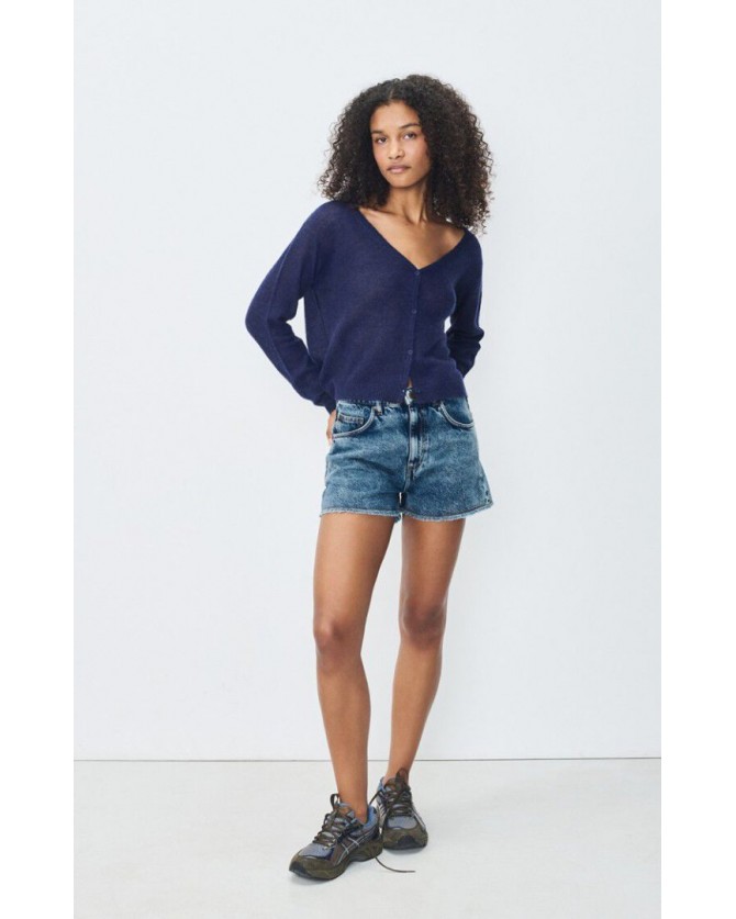 Shorts American Vintage Μπλε JOY09A-STONE
