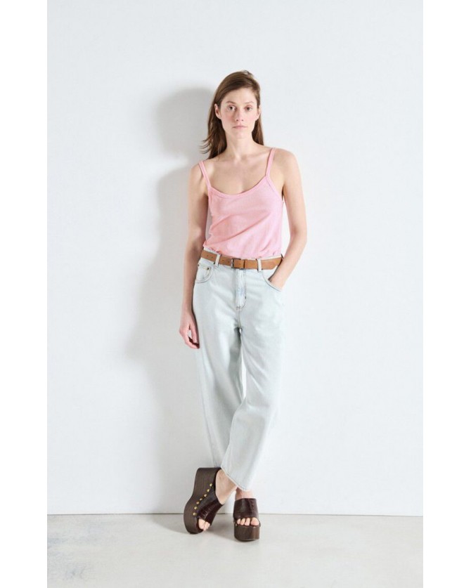 Jeans American Vintage Μπλε JOY11J-WINTER BLEACHED
