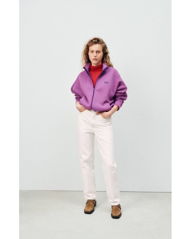 Jeans American Vintage Εκρού JOZ11A-OFF WHITE