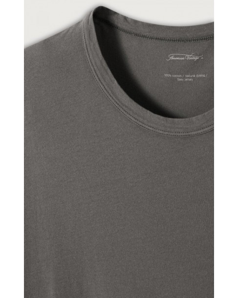 T-shirt American Vintage Λαδί MDEV02A-ARDOISE VINTAGE