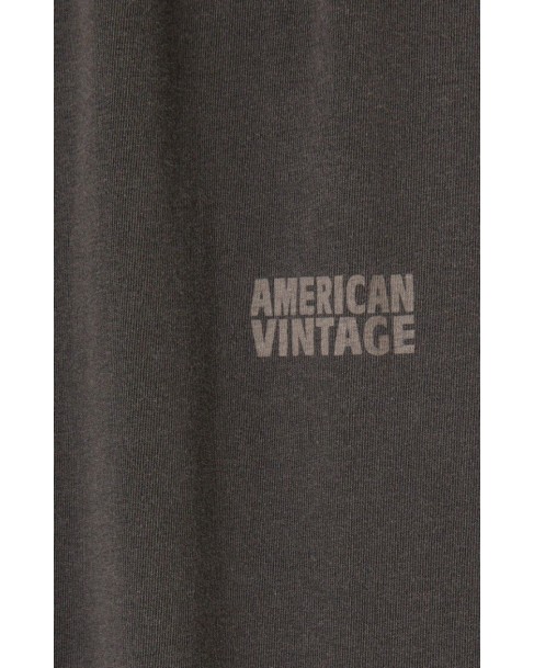 Παντελόνα American Vintage Ανθρακί PYM05A-CARBONE VINTAGE