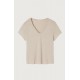T-shirt American Vintage Μπεζ SON02AG-MASTIC VINTAGE
