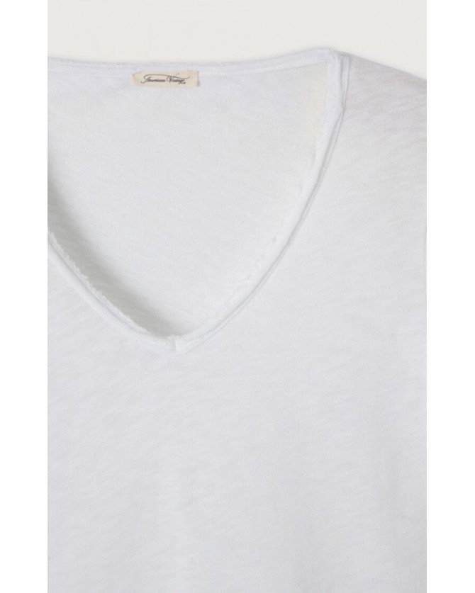 T-shirt American Vintage Λευκό SON02AG-BLANC