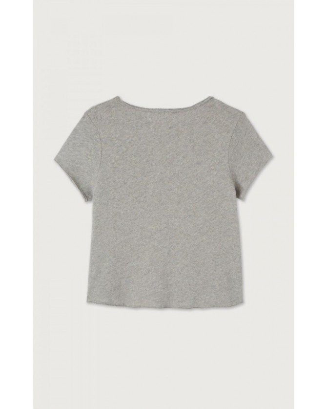 T-shirt American Vintage Γκρι SON02AG-GRIS CHINE