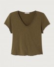 T-shirt American Vintage Λαδί SON02AG-BOIS VINTAGE