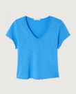 T-shirt American Vintage Σιέλ SON02AG-OLYMPE VINTAGE