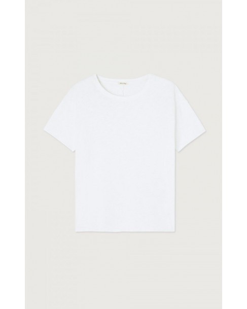 T-shirt American Vintage Λευκό SON02FG-BLANC
