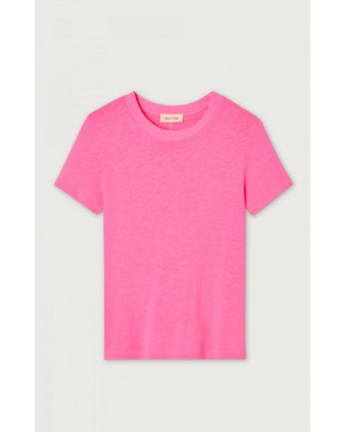 T-shirt American Vintage Ροζ SON28G-PINK ACID FLUO
