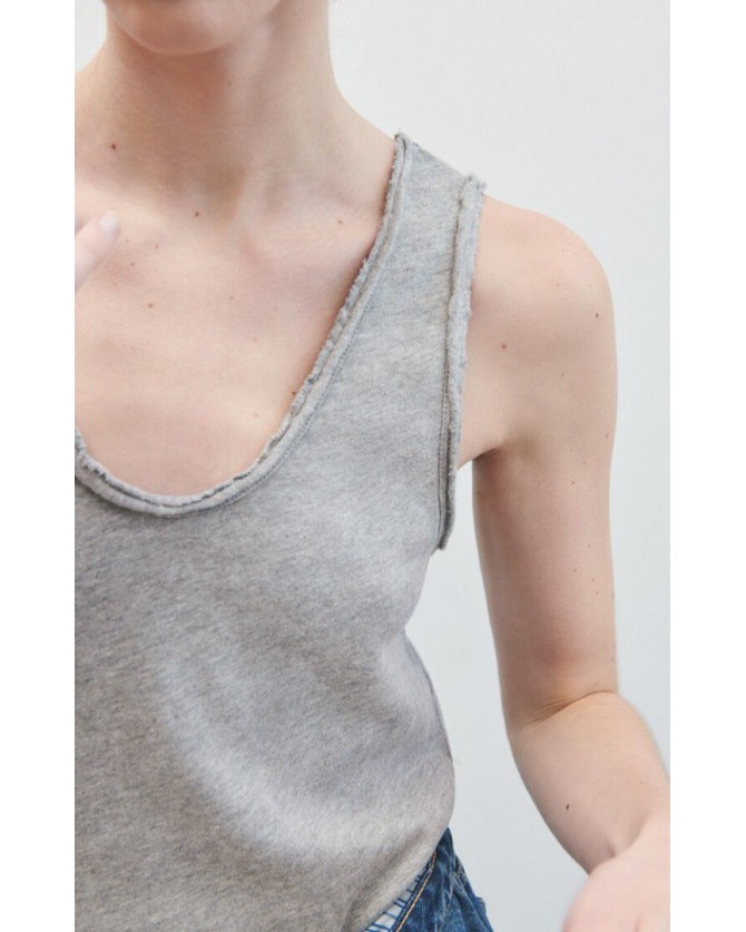 Top American Vintage Γκρι SON29G-GRIS CHINE