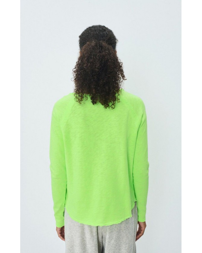 Μπλούζα American Vintage Πράσινη SON31G-POMME FLUO